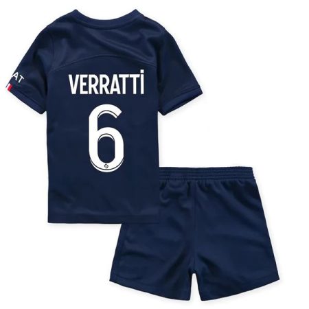 Camisolas de Futebol Paris Saint Germain PSG Marco Verratti 6 Criança Principal 2022-23